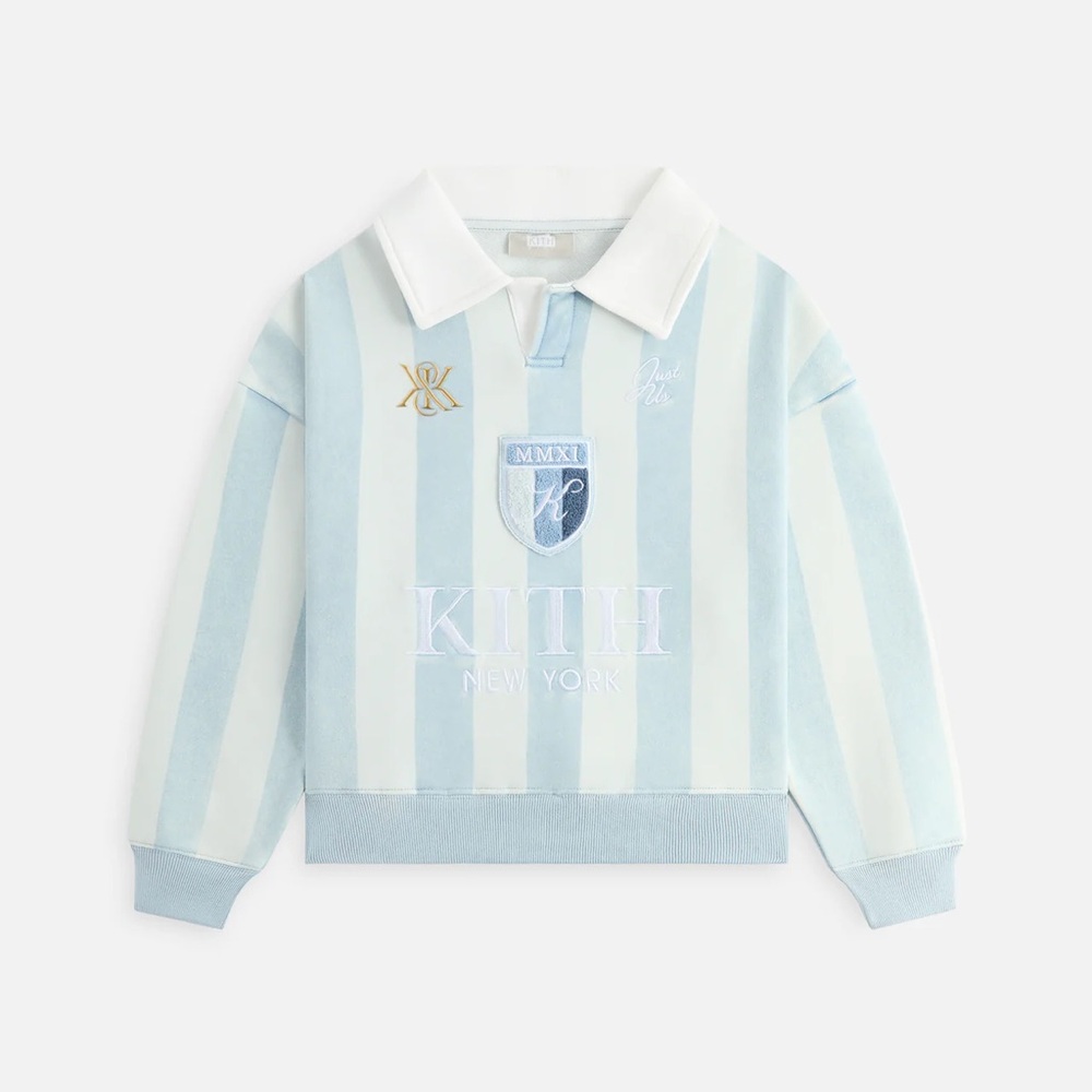 Kith Kids Collared Logo Nelson Sweatshirt